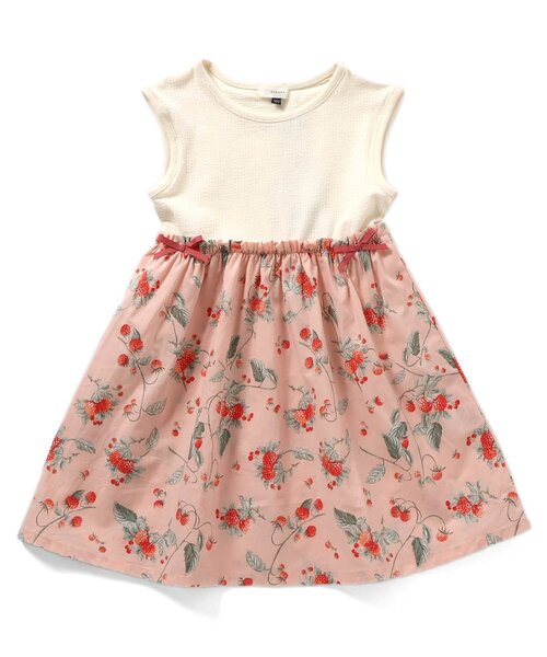 Seraph（セラフ）の「ドッキングワンピース（ワンピース・キッズ・ミント/ネイビー/オレンジ/ブラック・80/90/95/100/110/120/130/140）」の16枚目の写真