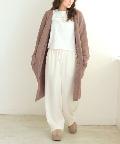 セール】「累計販売数 6万枚突破」もこもこルームウェア <カーディガン