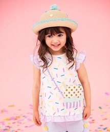 baby cheer（ベイビーチアー）の「カラースプレーポシェットTシャツ（Tシャツ/カットソー・キッズ）」