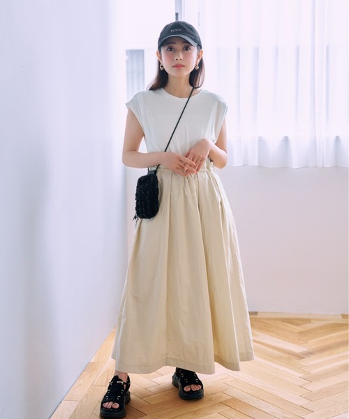 COHINA（コヒナ）の「ドロストドッキングワンピース【低身長