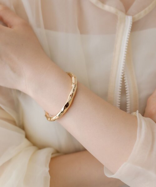 ear PAPILLONNER（イアパピヨネ）の「ツチメバングル（バングル/リストバンド・レディース・ゴールド/シルバー・FREE）」の11枚目の写真