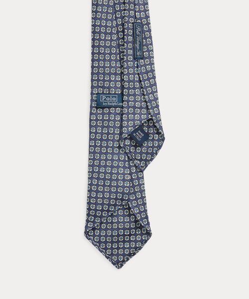POLO RALPH LAUREN（ポロ ラルフ ローレン）の「ヴィンテージインスパイアード ニート リネン タイ（ネクタイ・メンズ・ネイビー系1・ONE）」の2枚目の写真