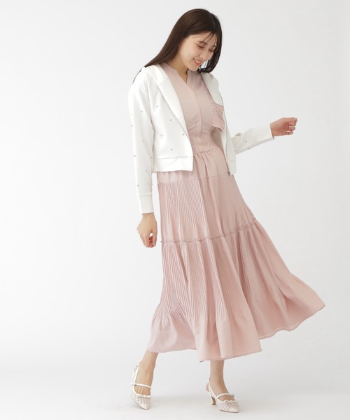 JILL by JILL STUART(ジルバイジルスチュアート)の「◇ビジュートッピングフーディー(Tシャツ/カットソー・レディース・ホワイト/チャコールグレー・FREE)」の16枚目の写真
