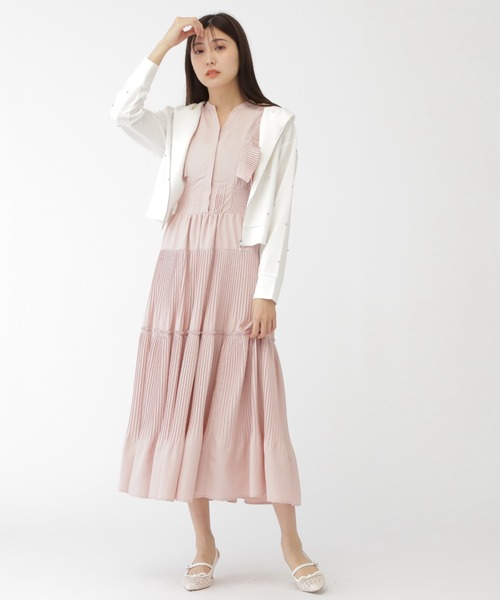 JILL by JILL STUART(ジルバイジルスチュアート)の「◇ビジュートッピングフーディー(Tシャツ/カットソー・レディース・ホワイト/チャコールグレー・FREE)」の14枚目の写真