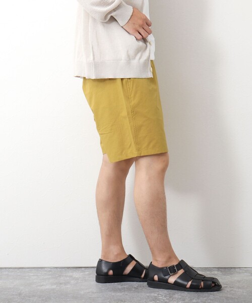 NANGA（ナンガ）の「【NANGA/ナンガ】DOT AIR COMFY SHORTS ショートパンツ（その他パンツ・メンズ・イエロー/ブラック・M/L）」の4枚目の写真