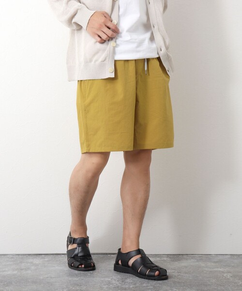 NANGA（ナンガ）の「【NANGA/ナンガ】DOT AIR COMFY SHORTS ショートパンツ（その他パンツ・メンズ・イエロー/ブラック・M/L）」の5枚目の写真