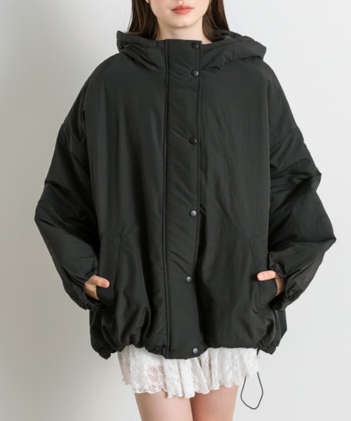 OLIVE des OLIVE（オリーブデオリーブ）の「【WEB限定】モンスターパーカー（ブルゾン・レディース・アイボリー/カーキ/ブラック・FREE）」の2枚目の写真