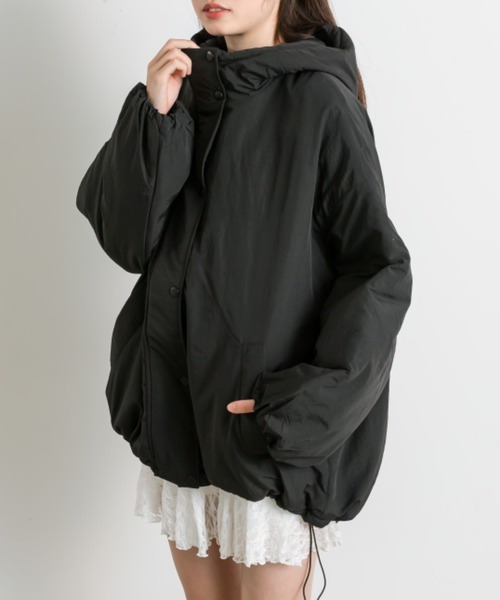 OLIVE des OLIVE（オリーブデオリーブ）の「【WEB限定】モンスターパーカー（ブルゾン・レディース・アイボリー/カーキ/ブラック・FREE）」の7枚目の写真