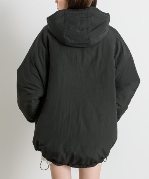 OLIVE des OLIVE（オリーブデオリーブ）の「【WEB限定】モンスターパーカー（ブルゾン・レディース・アイボリー/カーキ/ブラック・FREE）」の9枚目の写真