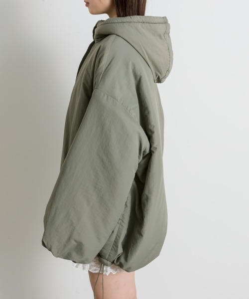 OLIVE des OLIVE（オリーブデオリーブ）の「【WEB限定】モンスターパーカー（ブルゾン・レディース・アイボリー/カーキ/ブラック・FREE）」の15枚目の写真