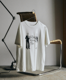 EDIFICE | ソリマチアキラ 別注 フレンチ イラストレーション Tシャツ(Tシャツ/カットソー)