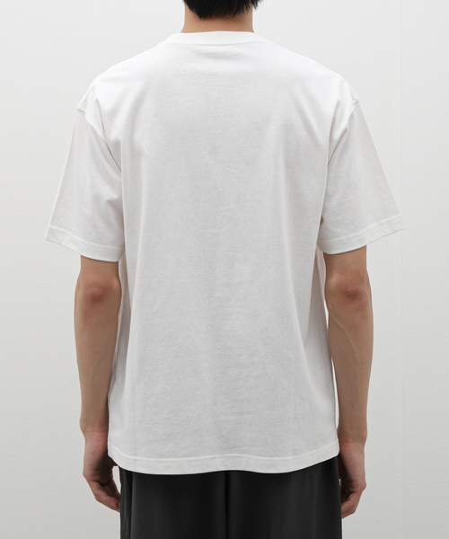 EDIFICE（エディフィス）の「ソリマチアキラ 別注 フレンチ イラストレーション Tシャツ（Tシャツ/カットソー・メンズ・ホワイト/ホワイト×ホワイト/ホワイト系その他・SMALL/MEDIUM/LARGE）」の22枚目の写真