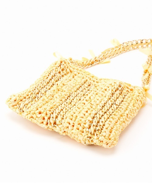 Casselini(キャセリーニ)ミックスチェーンバッグ ハンドバッグ 