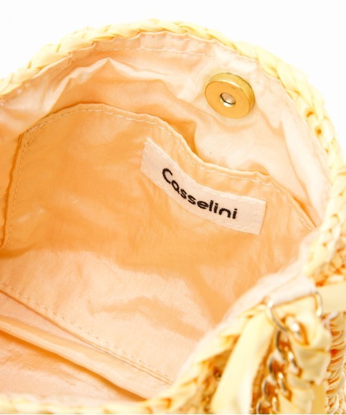 Casselini（キャセリーニ）の「Casselini(キャセリーニ)ミックスチェーンバッグ（ハンドバッグ・レディース・シルバー/ゴールド・FREE）」の11枚目の写真