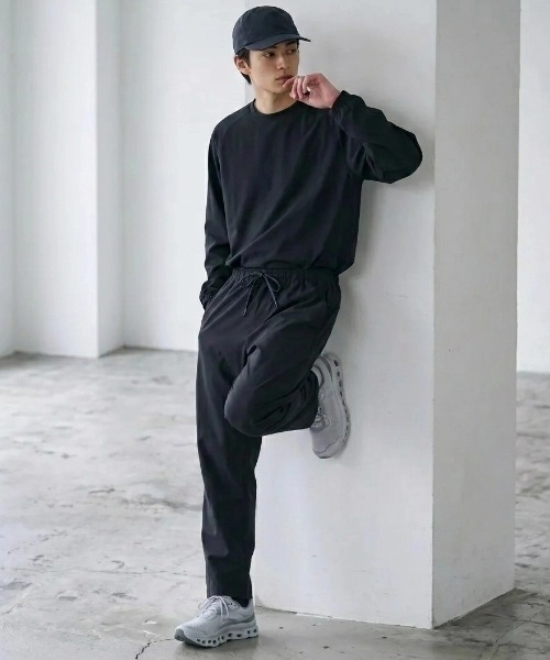 MARUKAWA（マルカワ）の「2026SS 軽いエア 超伸縮 スーパーストレッチ セミテーパード イージーパンツ（その他パンツ・メンズ・ネイビー/ブラック/オリーブ/グレー/ブルー/ベージュ・M/L/LL）」の10枚目の写真