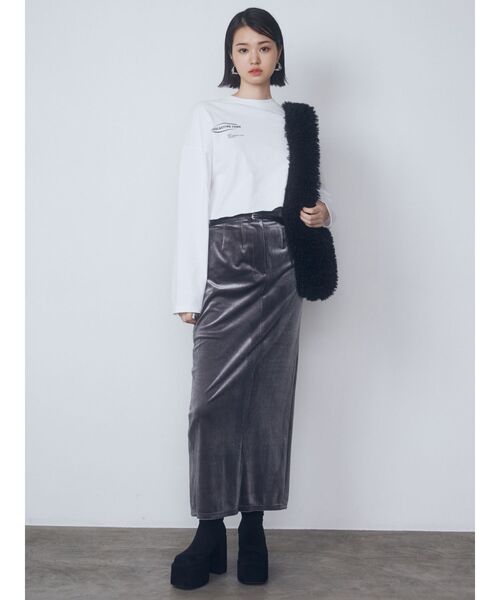 EMODA（エモダ）の「【WEB限定】フェイクファーバルキーバッグ（ハンドバッグ・レディース・ブラック/アイボリー/ミント・FREE）」の18枚目の写真