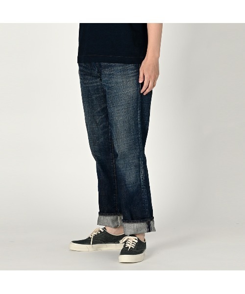 45R（フォーティファイブアール）の「再び6.5クロスビー5（焦）（デニムパンツ・レディース・インディゴブルー・30 inch/32inch/27inch/29inch/31inch/33inch/34inch/36inch）」の4枚目の写真