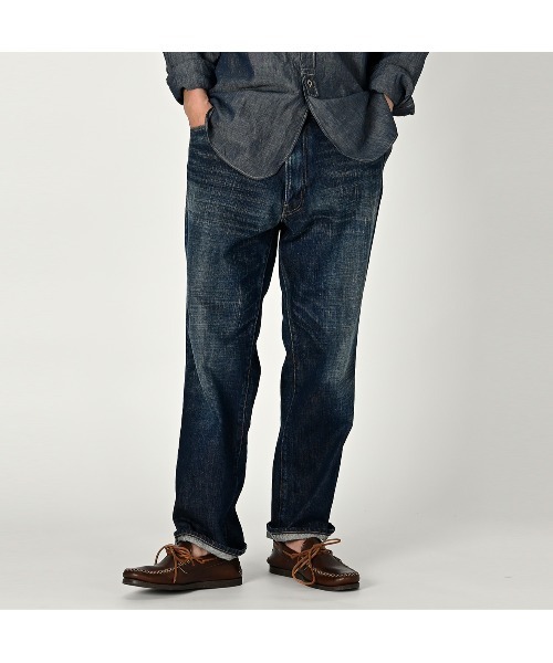 45R（フォーティファイブアール）の「再び6.5クロスビー5（焦）（デニムパンツ・レディース・インディゴブルー・30 inch/32inch/27inch/29inch/31inch/33inch/34inch/36inch）」の7枚目の写真