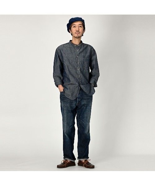 45R（フォーティファイブアール）の「再び6.5クロスビー5（焦）（デニムパンツ・レディース・インディゴブルー・30 inch/32inch/27inch/29inch/31inch/33inch/34inch/36inch）」の10枚目の写真