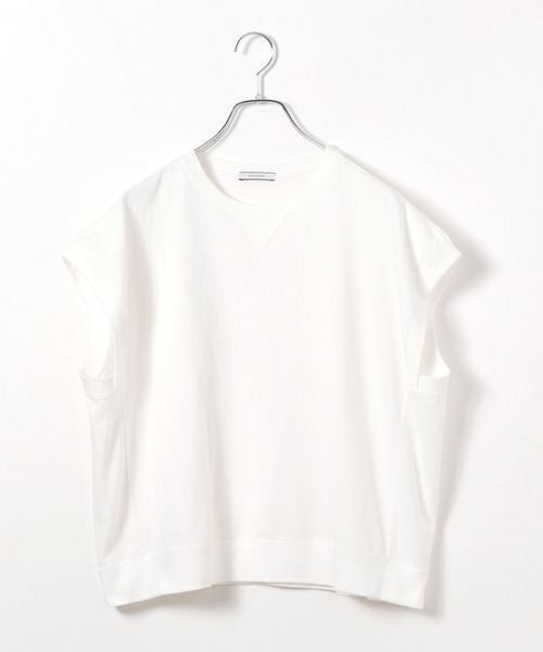 BAYFLOW（ベイフロー）の「ピグメントガゼットプルオーバー（Tシャツ/カットソー・レディース・オフホワイト/カーキ/チャコール・FREE）」の15枚目の写真