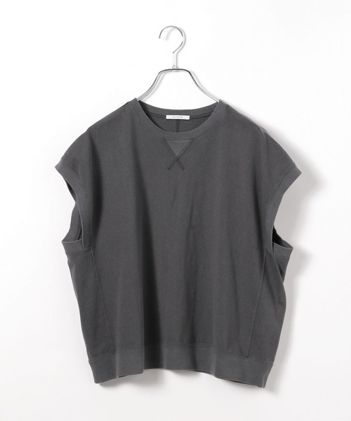 BAYFLOW（ベイフロー）の「ピグメントガゼットプルオーバー（Tシャツ/カットソー・レディース・オフホワイト/カーキ/チャコール・FREE）」の16枚目の写真