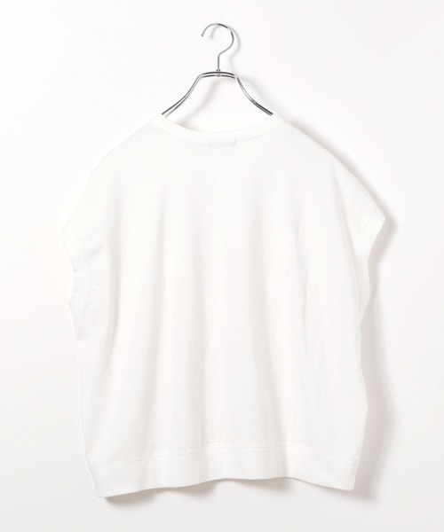 BAYFLOW（ベイフロー）の「ピグメントガゼットプルオーバー（Tシャツ/カットソー・レディース・オフホワイト/カーキ/チャコール・FREE）」の18枚目の写真