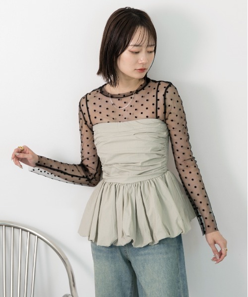 Stylevoice for xxx（スタイルヴォイスフォー）の「ペプラムベア