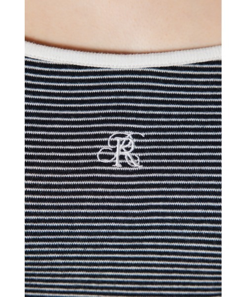 rienda(リエンダ)の「【WEB限定】カップ付きリボンキャミトップス(キャミソール・レディース・ホワイト/ブラック/マルチ・FREE)」の13枚目の写真