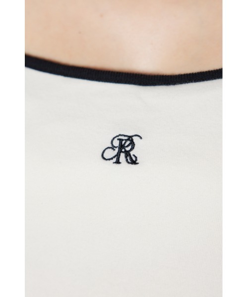 rienda(リエンダ)の「【WEB限定】カップ付きリボンキャミトップス(キャミソール・レディース・ホワイト/ブラック/マルチ・FREE)」の8枚目の写真