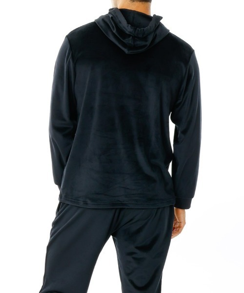 POLO RALPH LAUREN（ポロ ラルフ ローレン）の「【POLO RALPH LAUREN】ブラッシュドベロア フーディー ロングスリーブ（パーカー・メンズ・ブラック/グリーン/ネイビー・X-LARGE/LARGE/MEDIUM）」の9枚目の写真