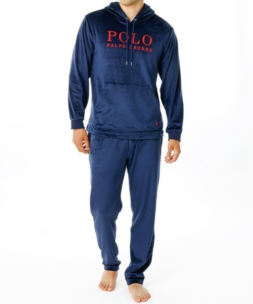 POLO RALPH LAUREN（ポロ ラルフ ローレン）の「【POLO RALPH LAUREN】ブラッシュドベロア フーディー ロングスリーブ（パーカー・メンズ・ブラック/グリーン/ネイビー・X-LARGE/LARGE/MEDIUM）」の19枚目の写真