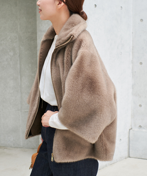 IENA（イエナ）の「LOU ANDREA/ルーアンドレア ECO-FUR BZ エコファー