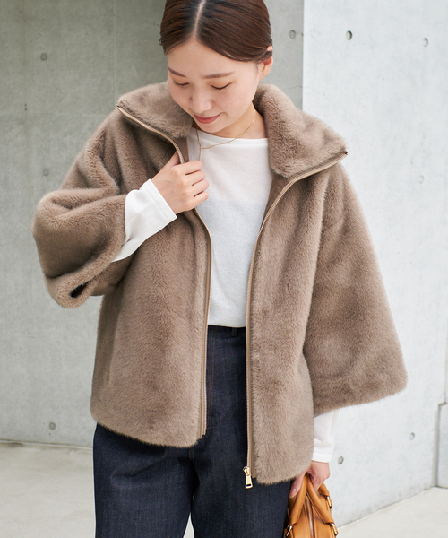 IENA（イエナ）の「LOU ANDREA/ルーアンドレア ECO-FUR BZ エコファー