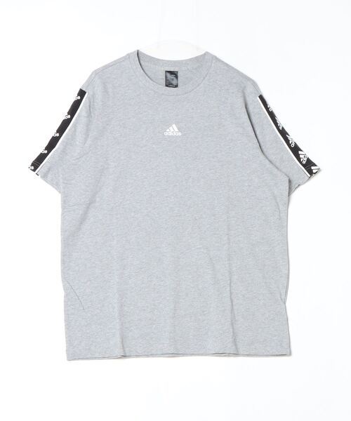 adidas(アディダス)の「アディダス adidas BrandLove 半袖Tシャツ(Tシャツ/カットソー・メンズ・グレー/ブラック・S/3L/LL/L/M)」の2枚目の写真