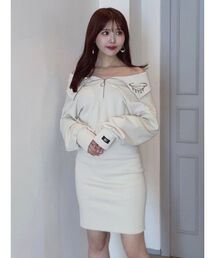 EATME | FRONTジップスウェットワンピース(ワンピース)