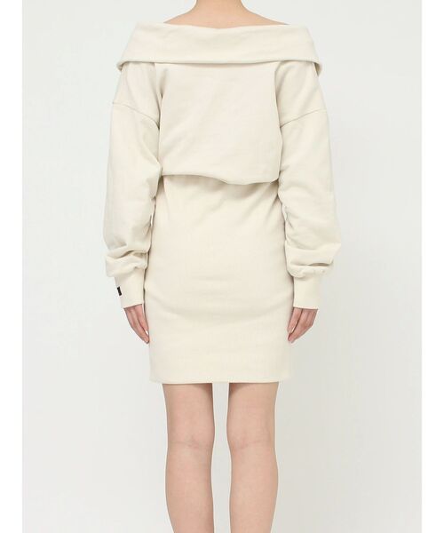 EATME（イートミー）の「FRONTジップスウェットワンピース（ワンピース・レディース・アイボリー/ブラック/グレー・FREE）」の21枚目の写真