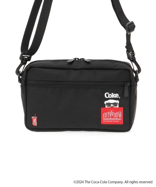 Manhattan Portage（マンハッタンポーテージ）の「Jogger Bag Ver.2 Coca-Cola（ショルダーバッグ・メンズ・ブラック・X-SMALL）」の15枚目の写真