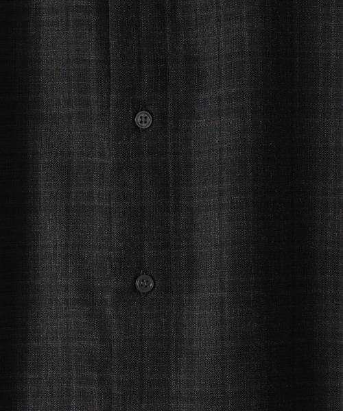 CASPER JOHN（キャスパージョン）の「Various loose shirts -shadow check-/バリアスルーズシャツ -シャドーチェック-（シャツ/ブラウス・メンズ・ブルー/ブラック・LARGE/MEDIUM/SMALL/X-SMALL）」の21枚目の写真