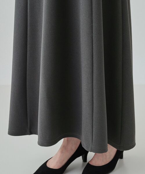 DRESKIP（ドレスキップ）の「◆【洗える/イージーケア/静電気防止】女性らしさ高まる フレアジャンドレ（ワンピース・レディース・キャメル/チャコールグレー/ブラック・04/03/02）」の18枚目の写真