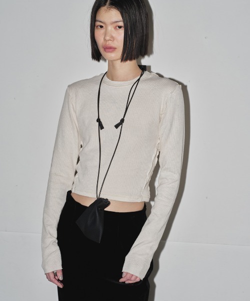 TODAYFUL（トゥデイフル）の「Compact Rib Tops（Tシャツ