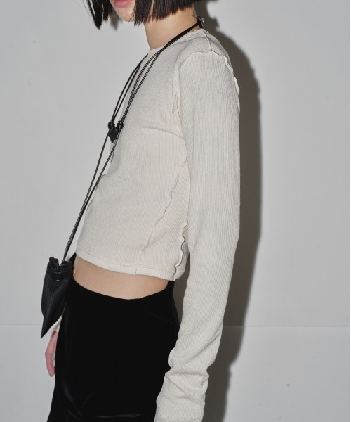 TODAYFUL（トゥデイフル）の「Compact Rib Tops（Tシャツ