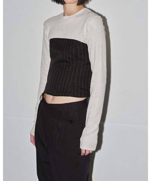 TODAYFUL（トゥデイフル）の「Compact Rib Tops（Tシャツ