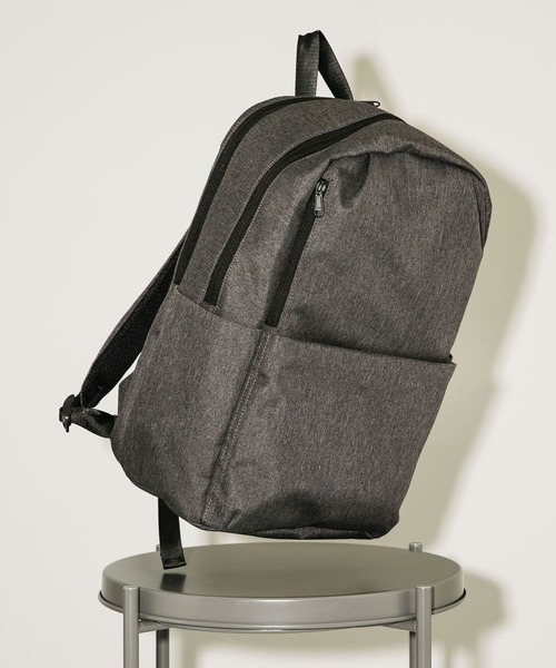 RODE SKO(ロデスコ)の「撥水タックバックパック(バックパック/リュック・メンズ・ブラック/チャコールグレー・ONE)」の1枚目の写真