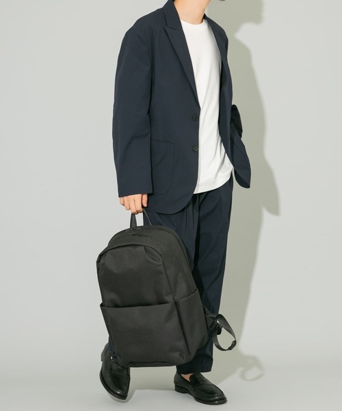 RODE SKO(ロデスコ)の「撥水タックバックパック(バックパック/リュック・メンズ・ブラック/チャコールグレー・ONE)」の15枚目の写真