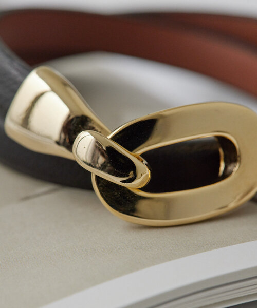 《牛革》レザーバックルブレスレット/チョーカー(ブレスレット)|ear PAPILLONNER(イアパピヨネ) 《牛革》レザーバックルブレスレット/チョーカー(ブレスレット)|ear PAPILLONNER(イアパピヨネ)