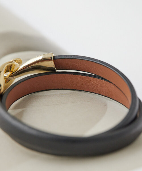 《牛革》レザーバックルブレスレット/チョーカー(ブレスレット)|ear PAPILLONNER(イアパピヨネ) 《牛革》レザーバックルブレスレット/チョーカー(ブレスレット)|ear PAPILLONNER(イアパピヨネ)