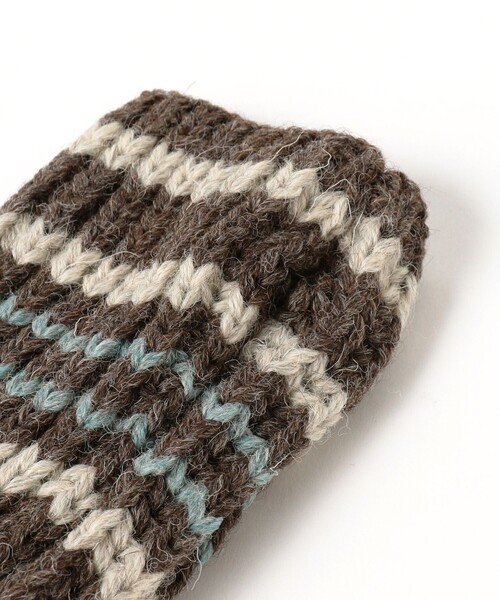 BEAMS BOY(ビームスボーイ)の「【別注】HIGHLAND 2000 / マルチ ボーダー アームカバー(アームカバー・レディース・チャコールグレー/イエロー/オレンジ・ONE SIZE)」の13枚目の写真