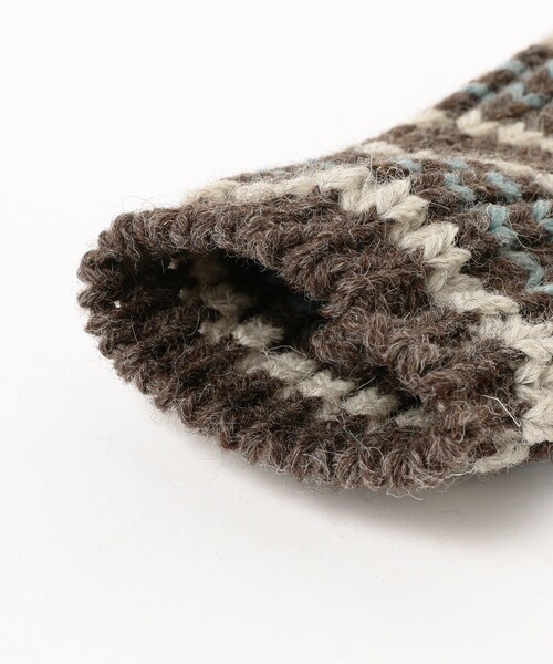 BEAMS BOY(ビームスボーイ)の「【別注】HIGHLAND 2000 / マルチ ボーダー アームカバー(アームカバー・レディース・チャコールグレー/イエロー/オレンジ・ONE SIZE)」の14枚目の写真