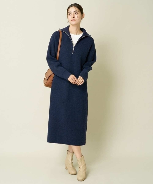 a.v.v（アーヴェヴェ）の「ストレッチブーツ（ブーツ・レディース・アイボリー/ベージュ/ブラック・23.5/24.5/22.5）」の5枚目の写真