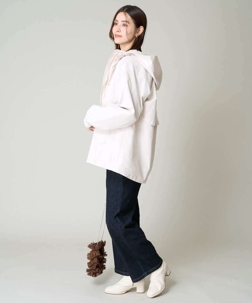 a.v.v（アーヴェヴェ）の「ストレッチブーツ（ブーツ・レディース・アイボリー/ベージュ/ブラック・23.5/24.5/22.5）」の21枚目の写真